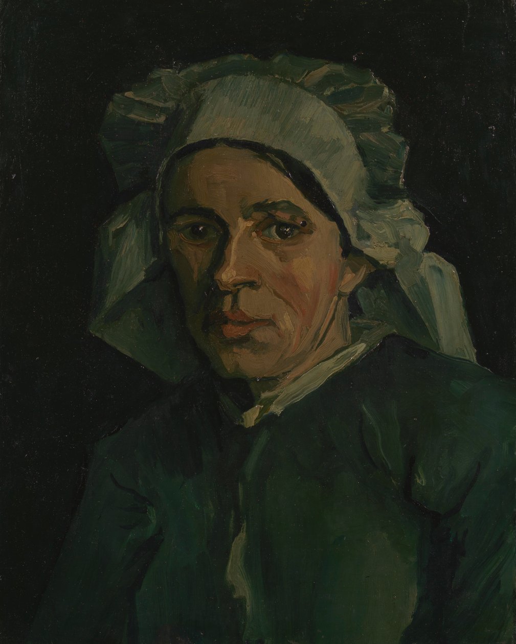 Hoved af en kvinde af Vincent van Gogh