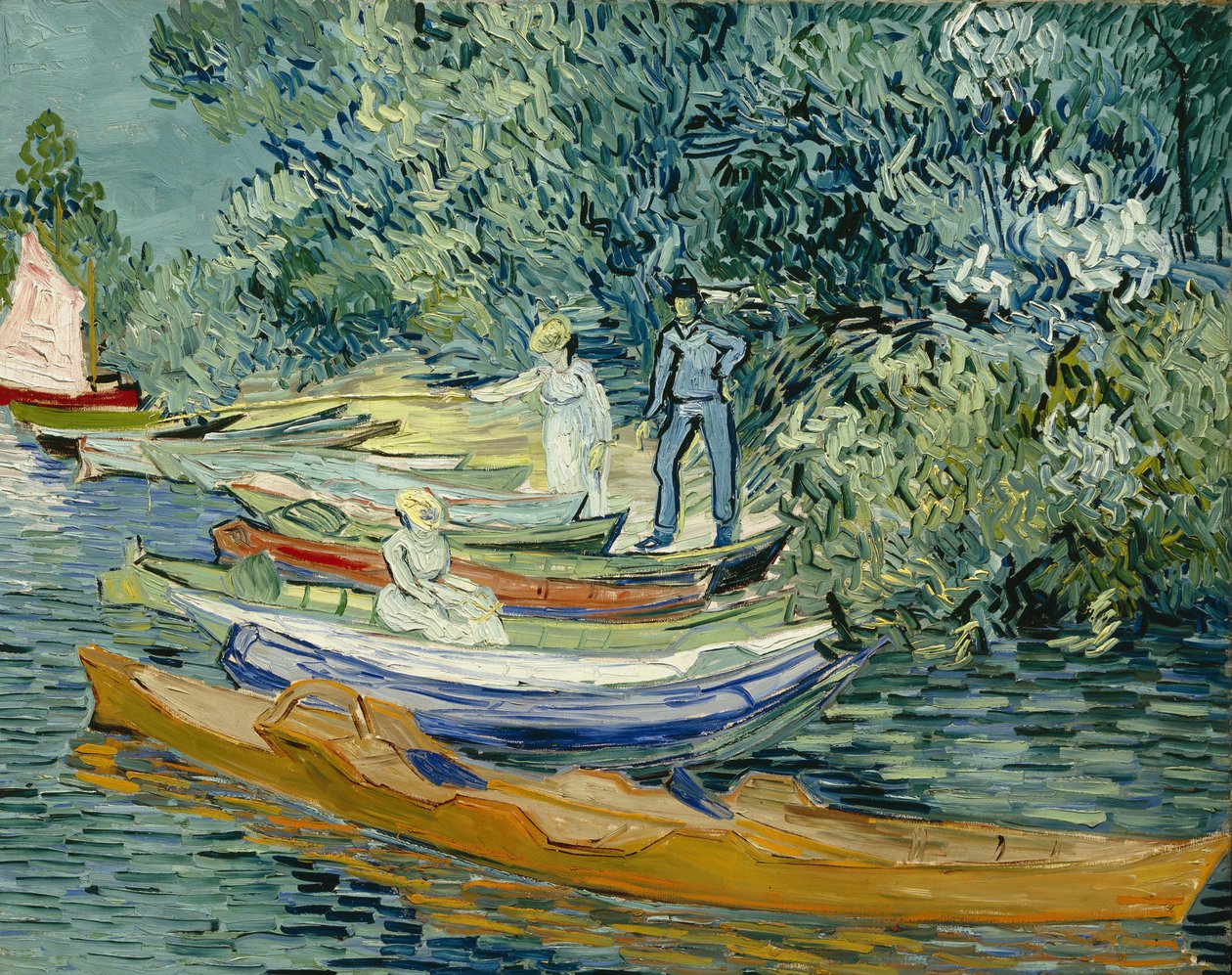 Bank of the Oise i Auvers, 1890 af Vincent van Gogh