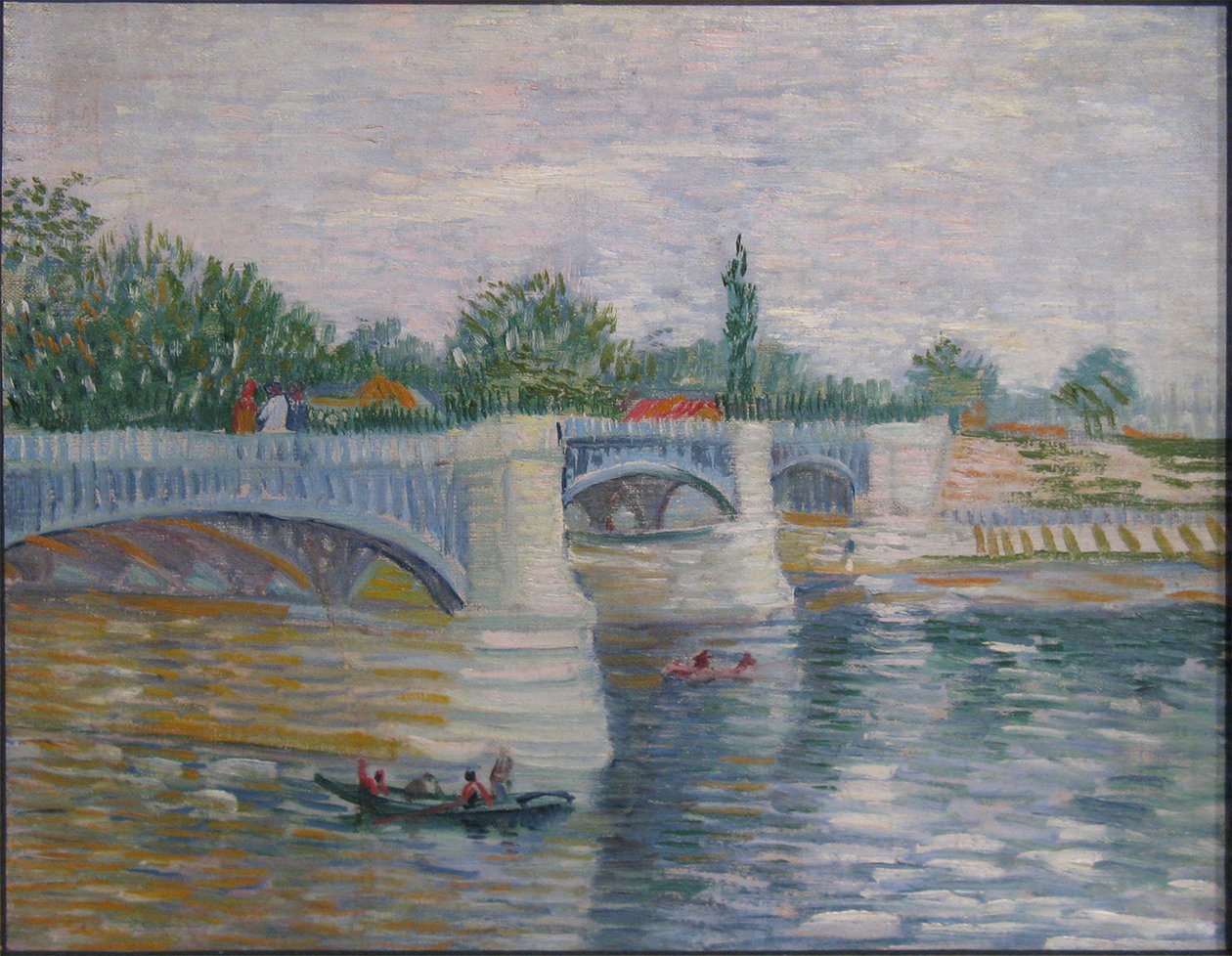 De Seine met de Pont de la Grande Jatte af Vincent van Gogh