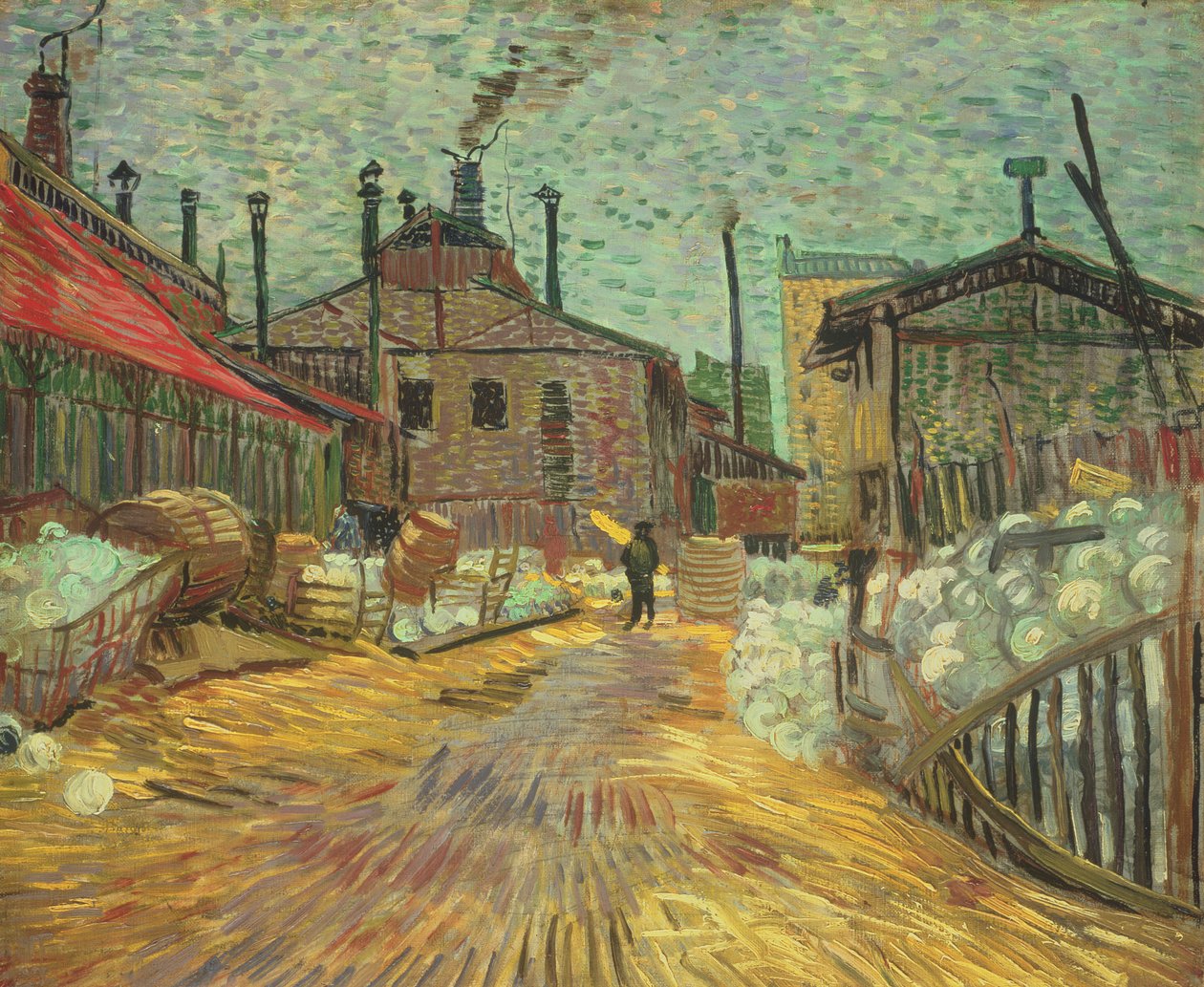 Fabrikker, 1887 af Vincent van Gogh