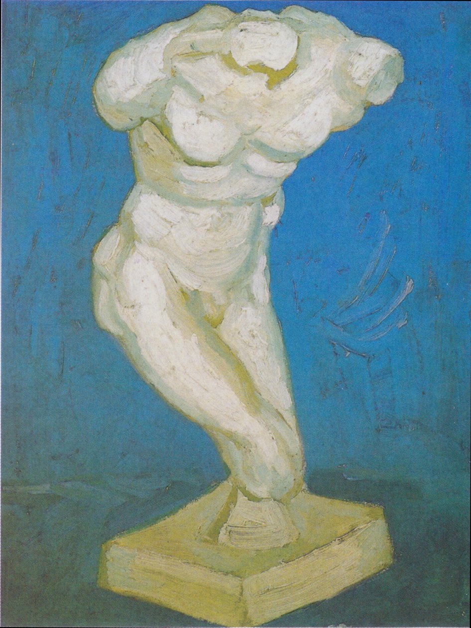 Gips torso (han) af Vincent van Gogh