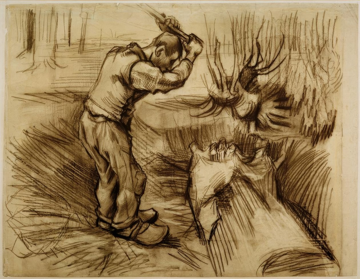 skovhugger af Vincent van Gogh