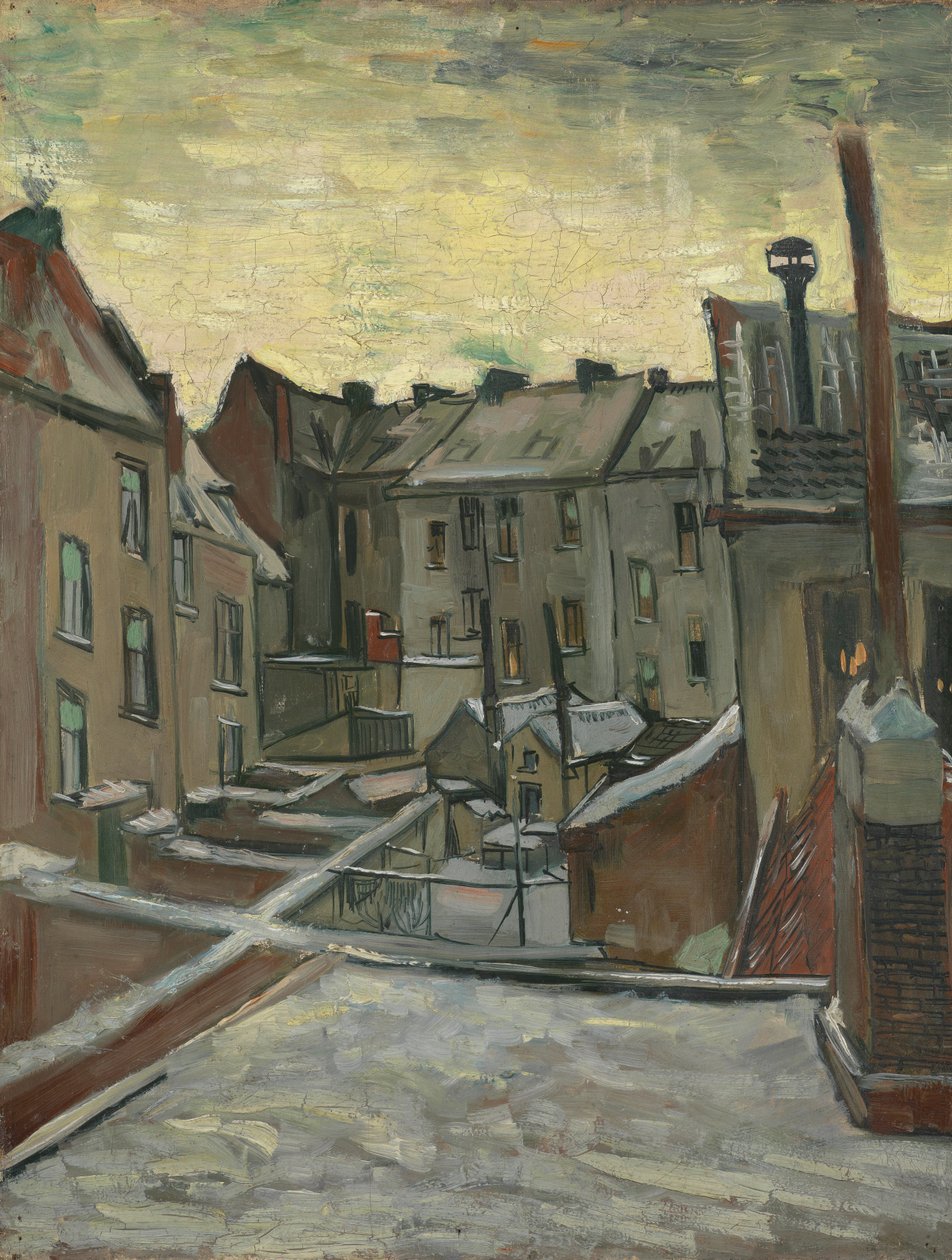 Huse set bagfra af Vincent van Gogh