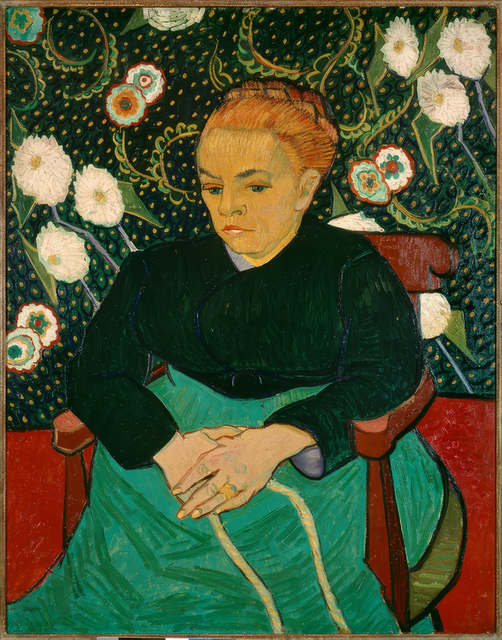 La Berceuse (Augustine Roulin) af Vincent van Gogh