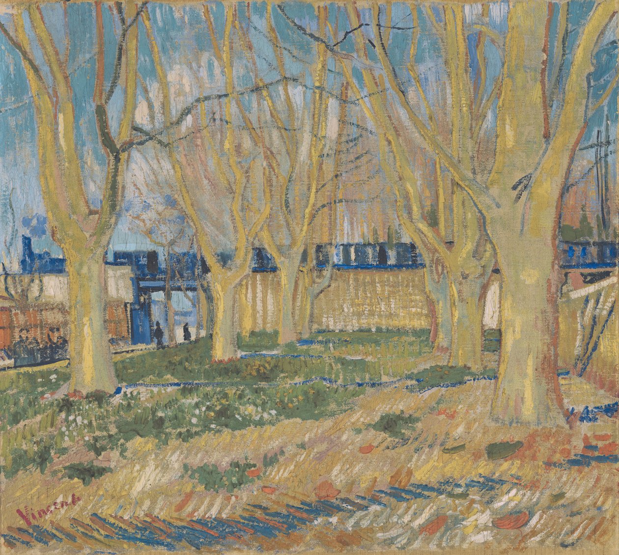 Det blå tog af Vincent van Gogh