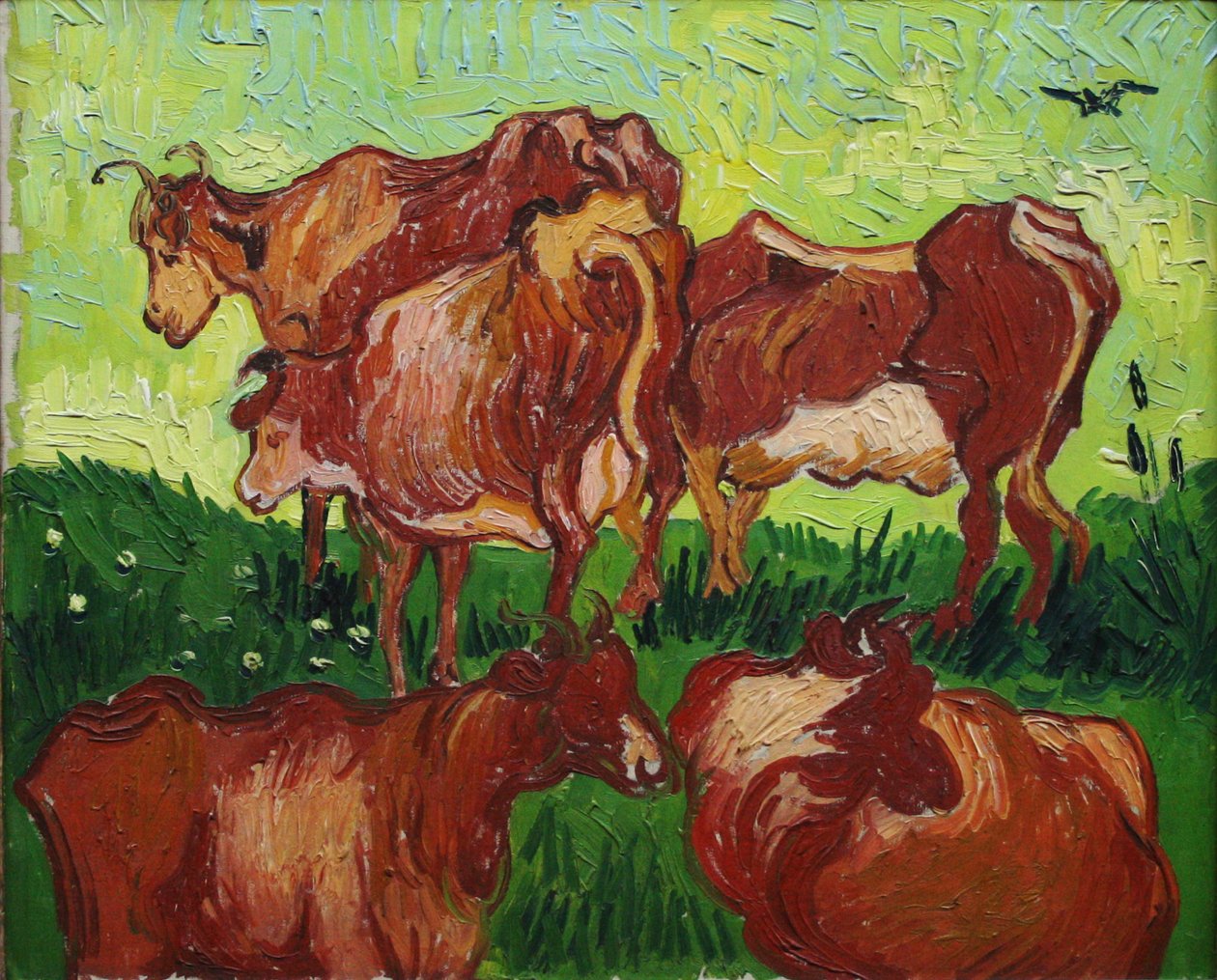 Køerne af Vincent van Gogh