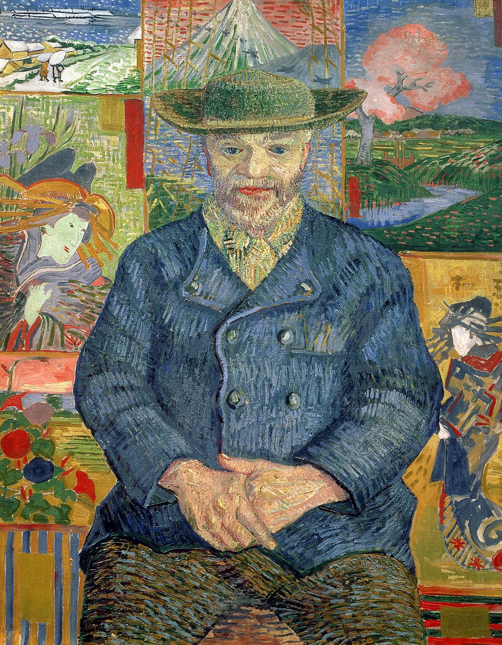 Pere Tanguy (Fader Tanguy), 1887-88 af Vincent van Gogh