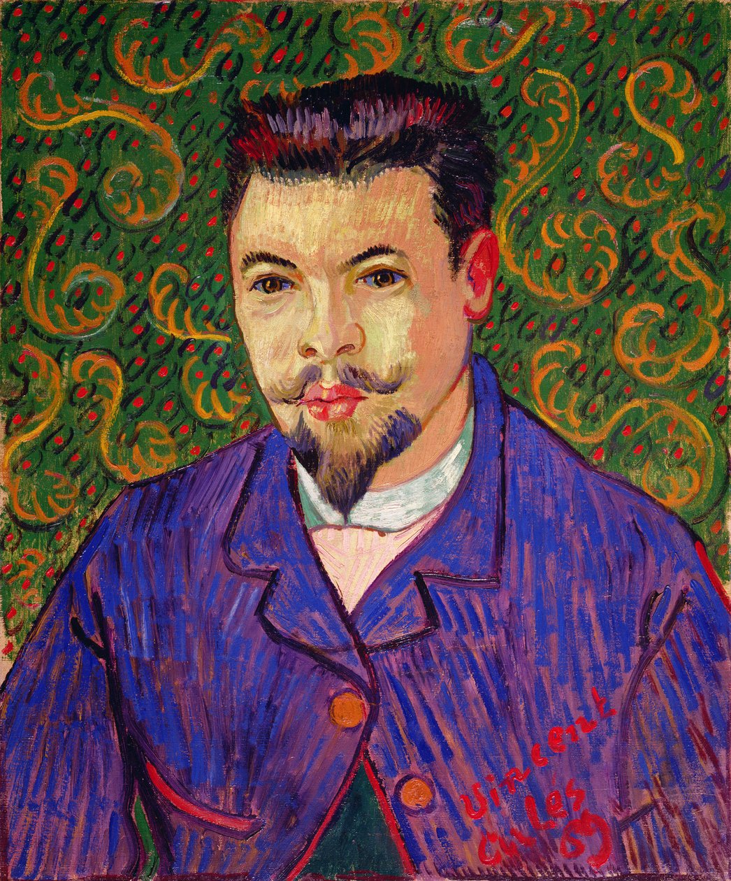Portræt af Dr. Felix Rey, 1889 af Vincent van Gogh