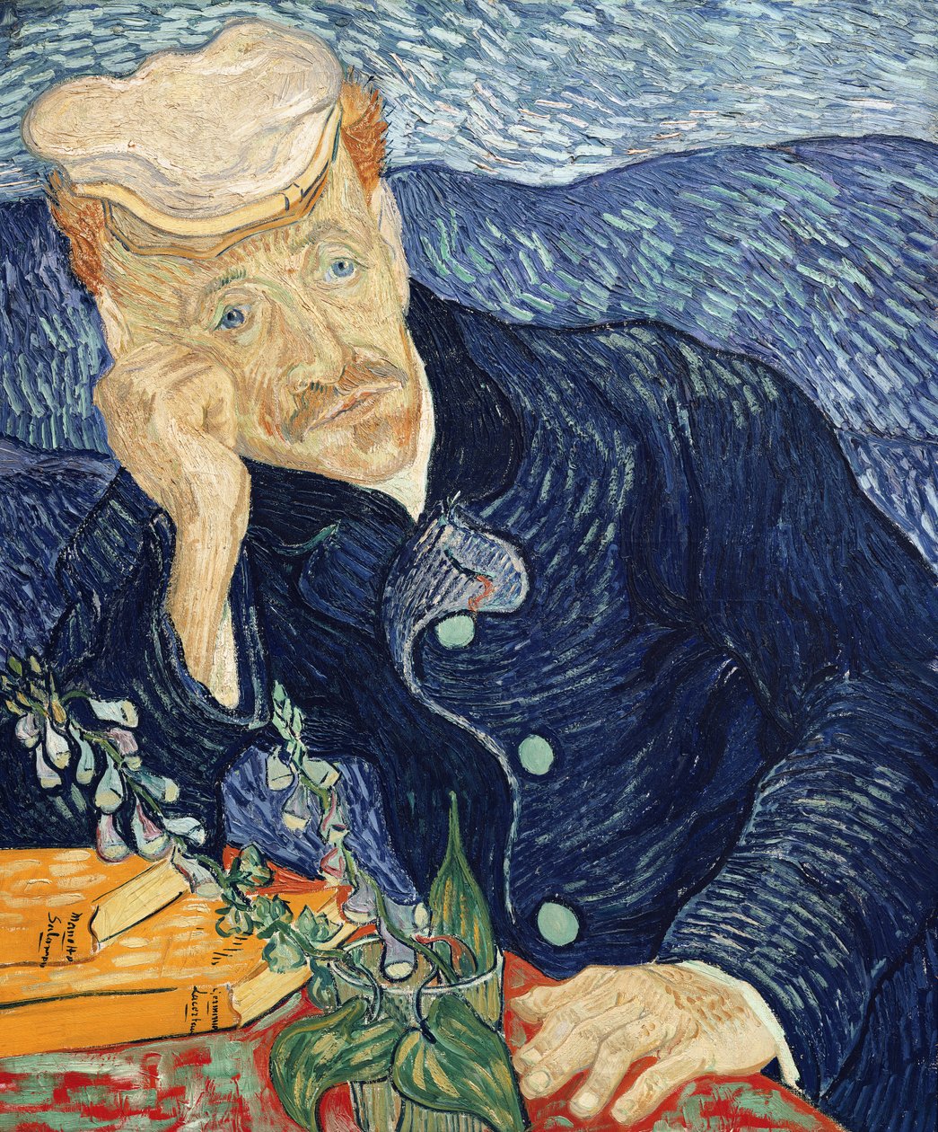Portræt af Dr. Paul Gachet af Vincent van Gogh