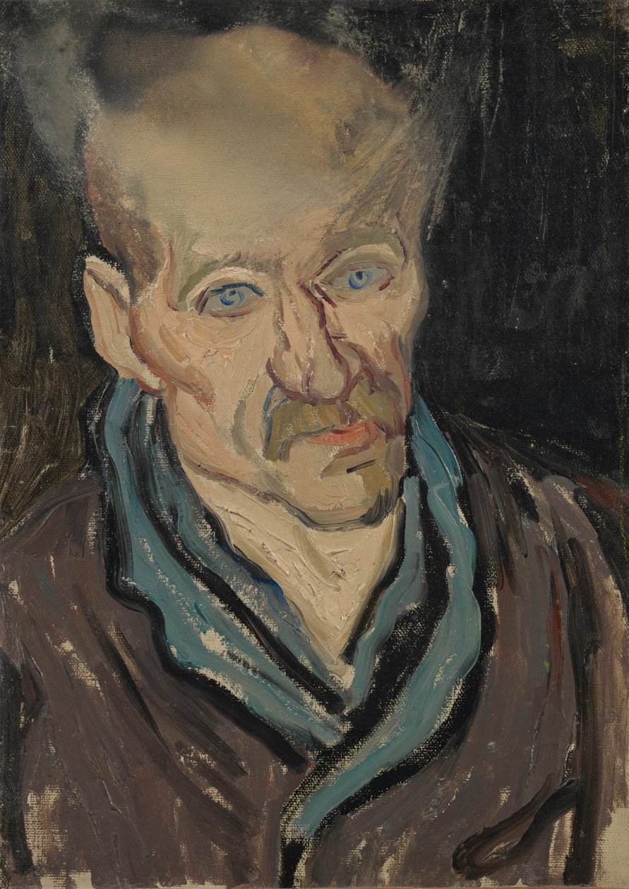 Portræt af en mand af Vincent van Gogh