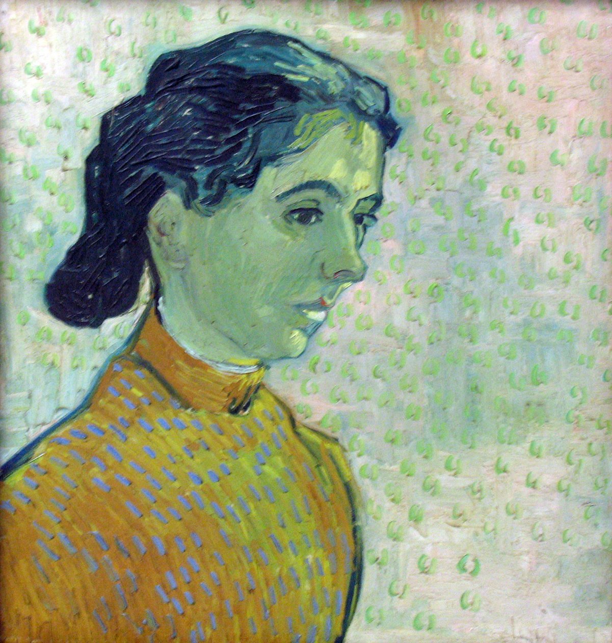 Portræt af en ung kvinde af Vincent van Gogh