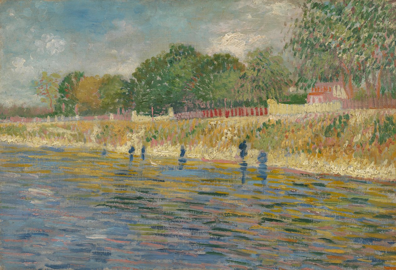 Banks of the Seine af Vincent van Gogh