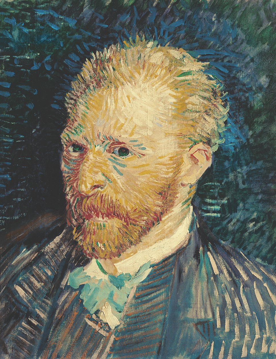 Selvportræt, 1887 af Vincent van Gogh
