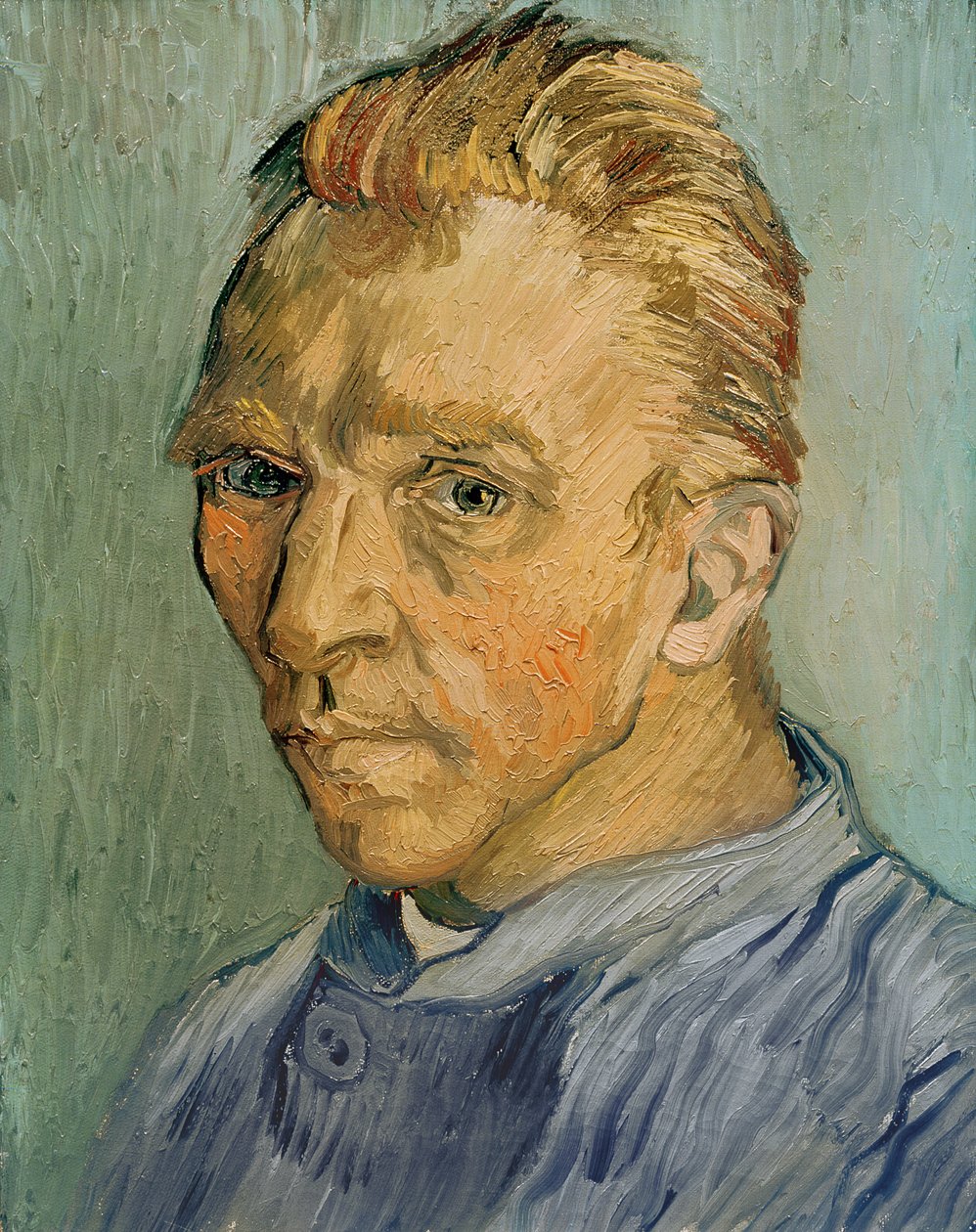 Selvportræt, 1889 af Vincent van Gogh