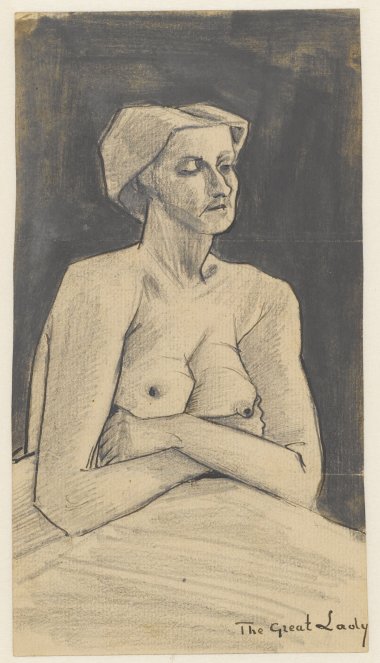 The Great Lady (OF-, JH128) .png af Vincent van Gogh