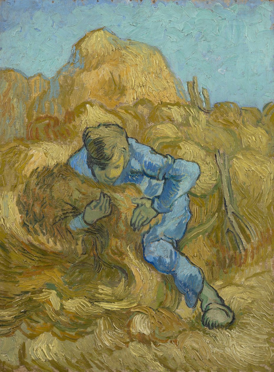 Skårbinderen (efter hirse) af Vincent van Gogh