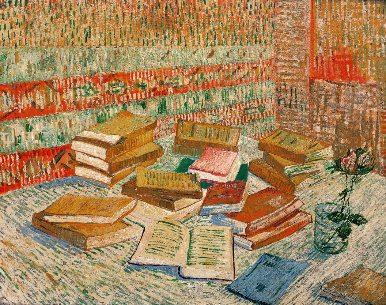 De gule bøger, 1887 af Vincent van Gogh