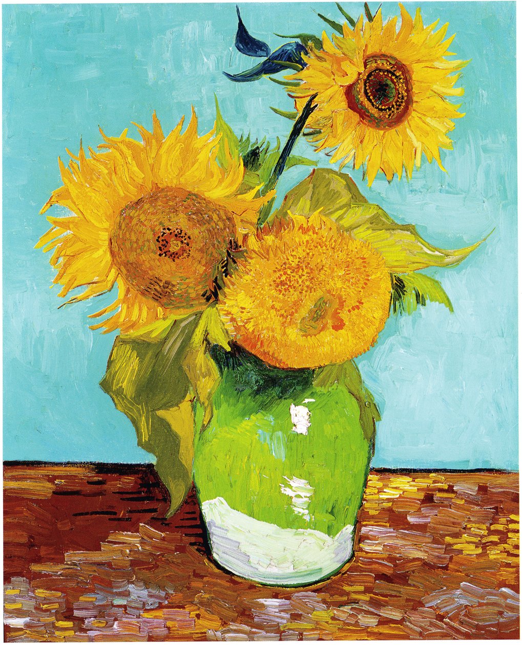 Tre solsikker af Vincent van Gogh