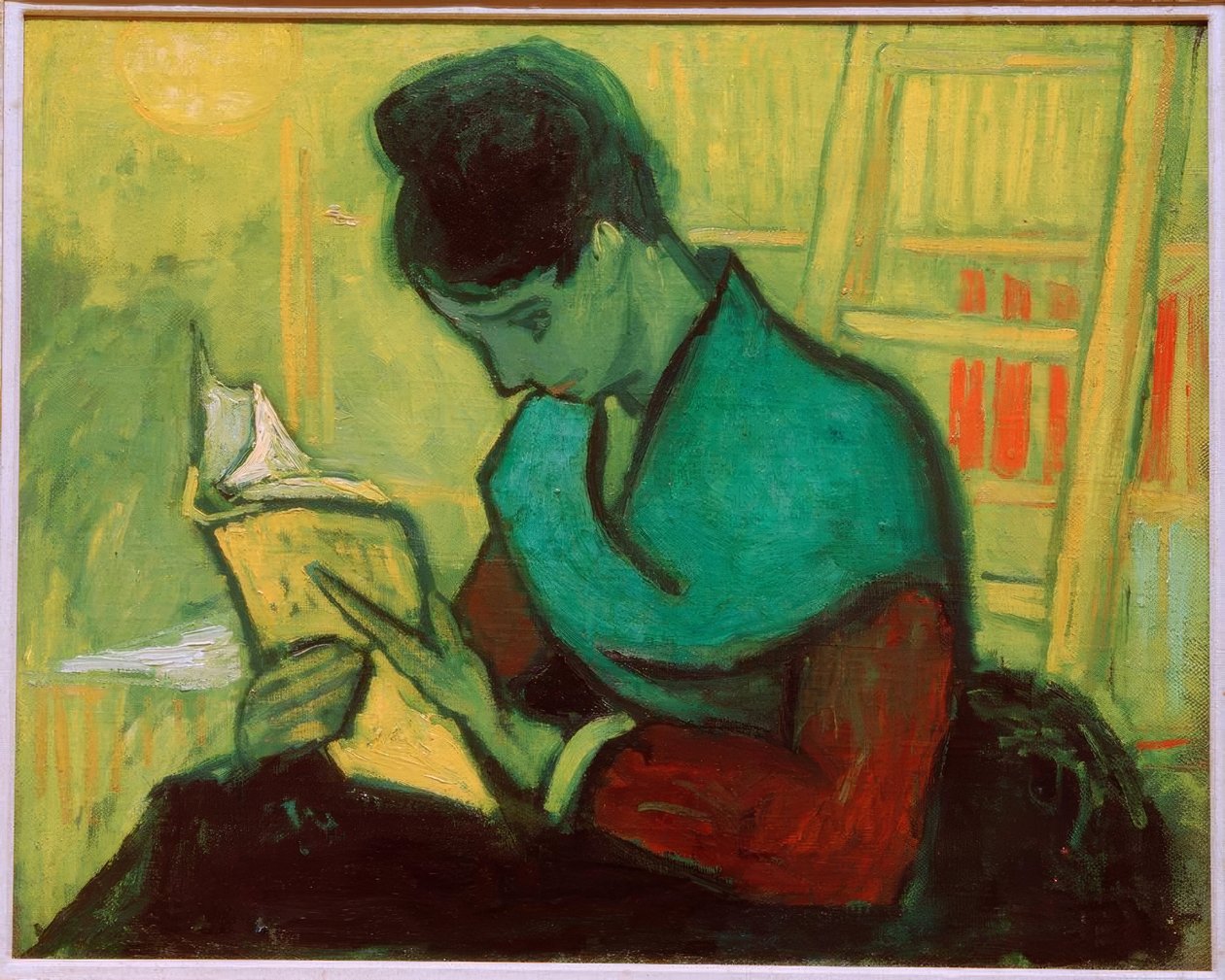 En romanlæser af Vincent van Gogh