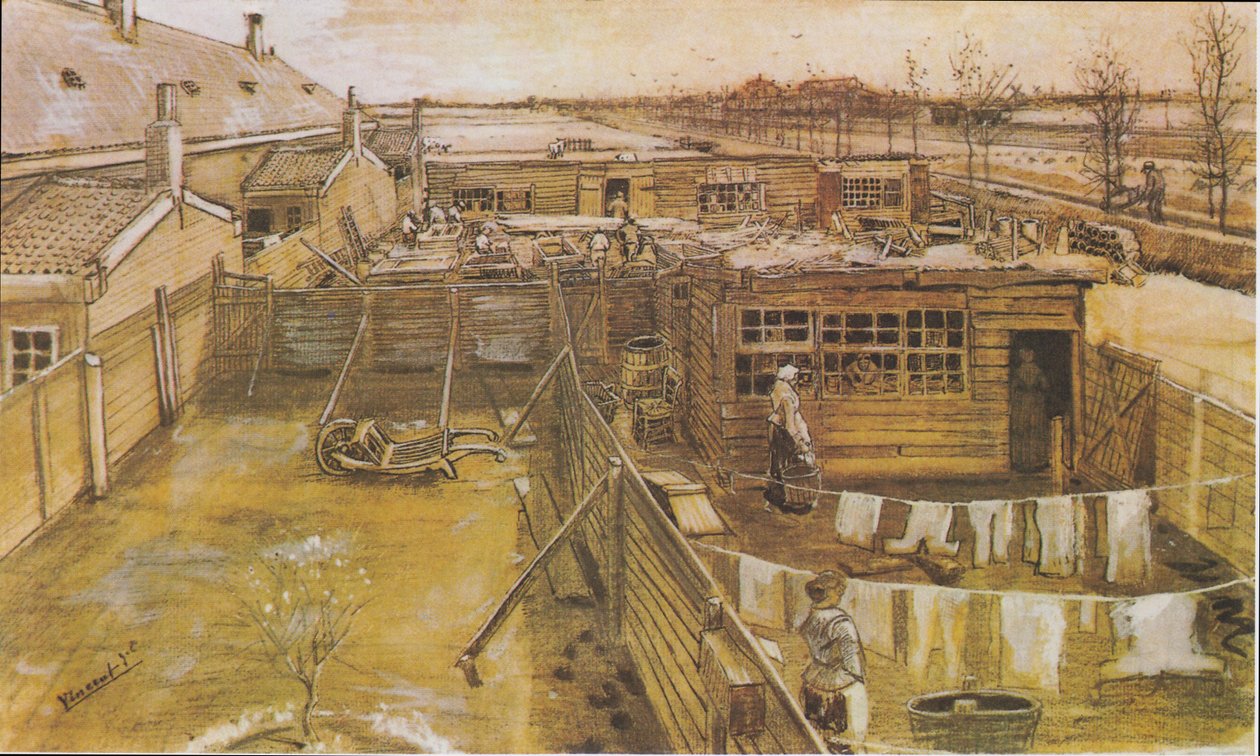 Snedkerværksted af Vincent van Gogh