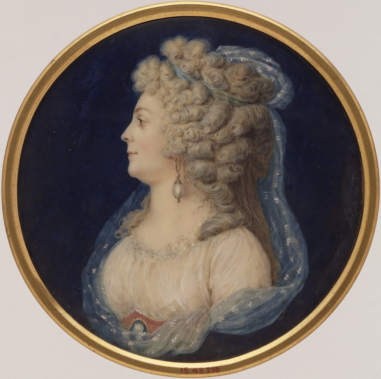 Madame Ingouf, ca. 1790. af Vincent