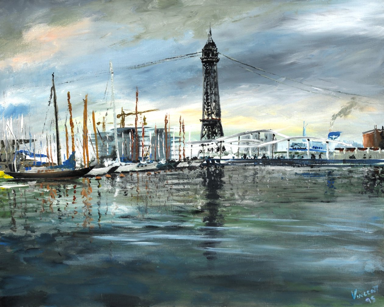 Barcelona både af Vincent Alexander Booth