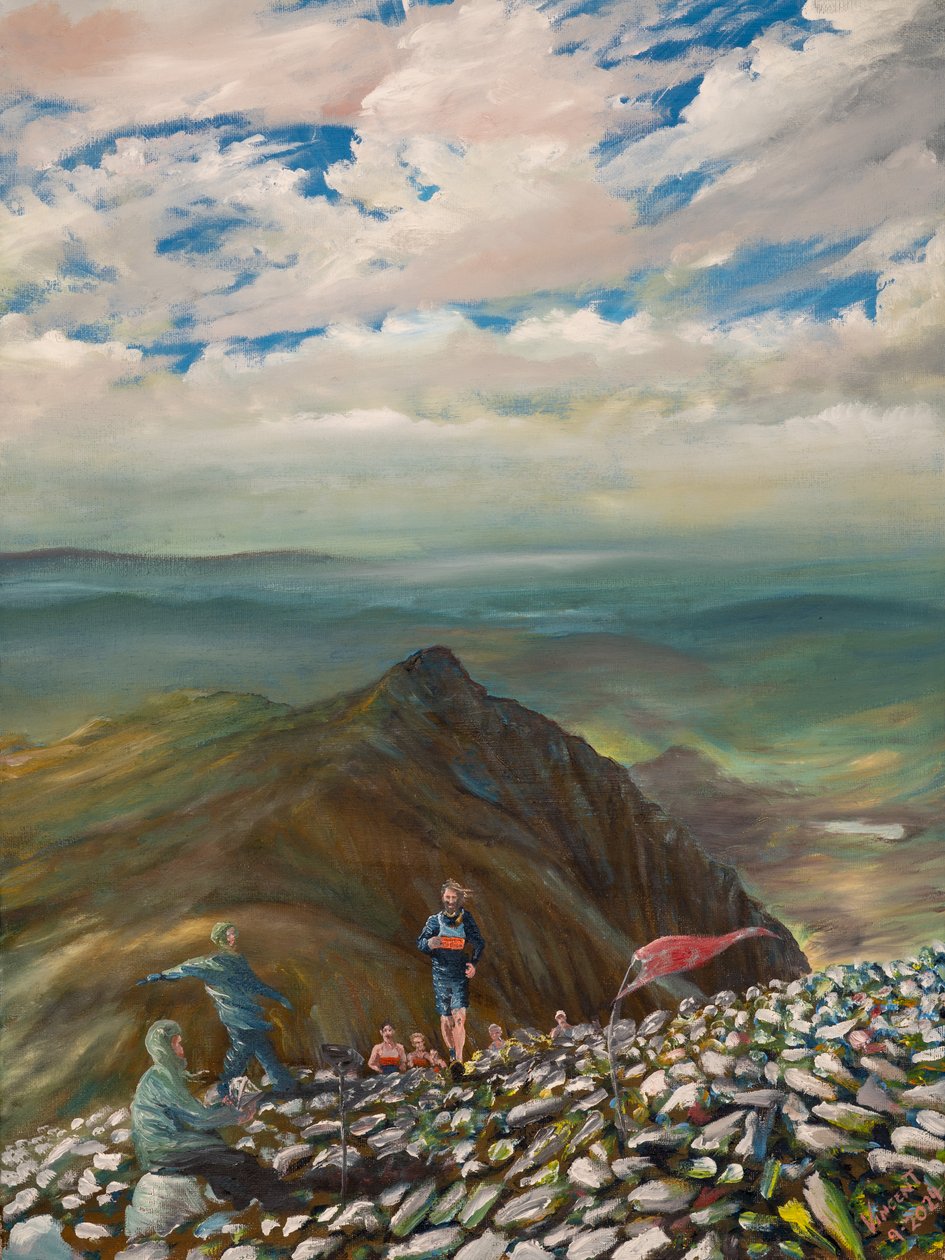 Johnny ved checkpoint 1, 2024 af Vincent Alexander Booth