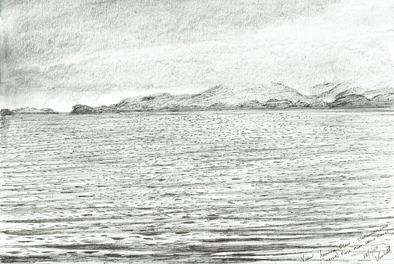 Forlader Oban, 2007 af Vincent Alexander Booth