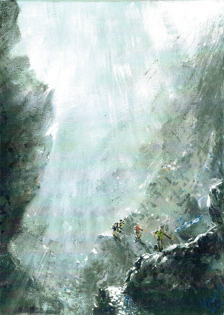 Mountain pathway faldt race, 2014 af Vincent Alexander Booth