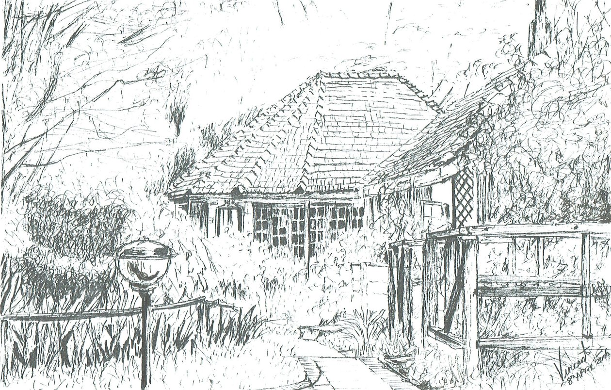 Værelser på hotellet, Lake Naivasha, 2006 af Vincent Alexander Booth