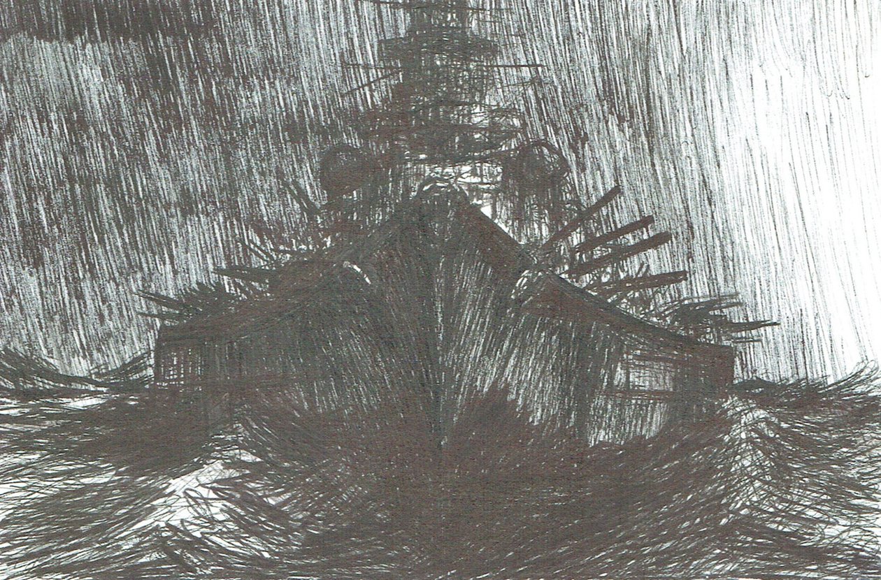 Tirpitz i hårdt vejr 1942, 2004 af Vincent Alexander Booth