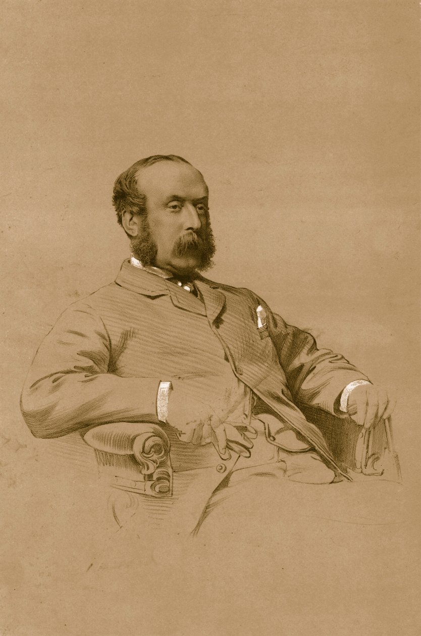 Oberst Gunter, 1879. af Vincent Brooks Day and Son
