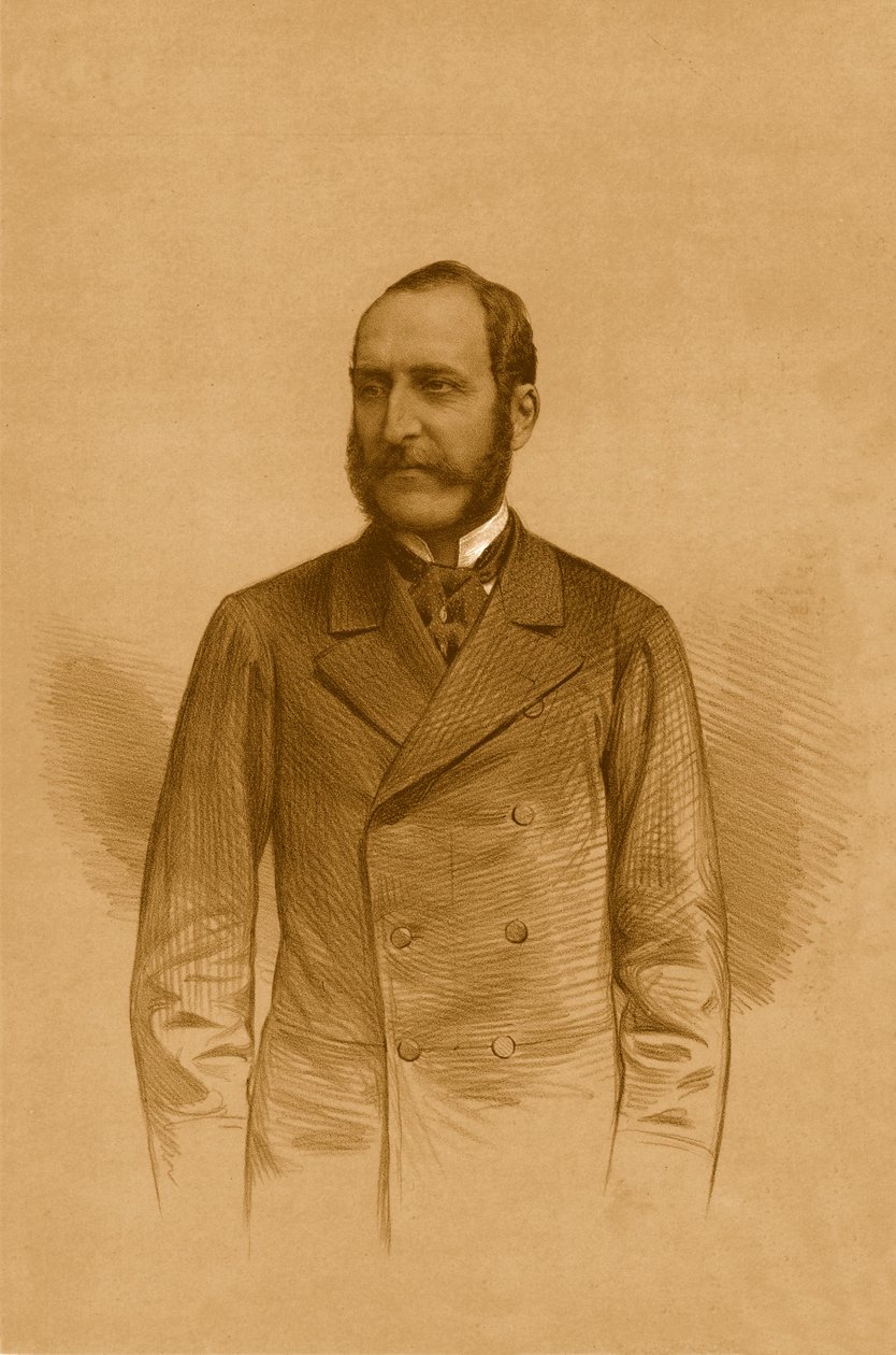Oberst Kingscote C.B.M.P., 1879. af Vincent Brooks Day and Son