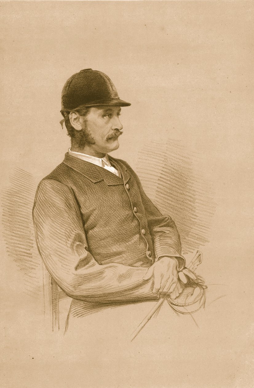 Oberst T.F. Fairfax, 1879. af Vincent Brooks Day and Son