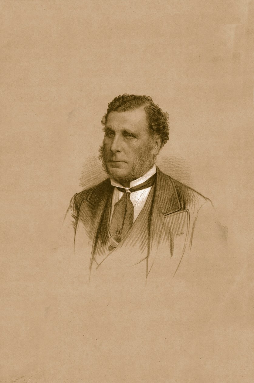 Viscount Falmouth, 1879. af Vincent Brooks Day and Son