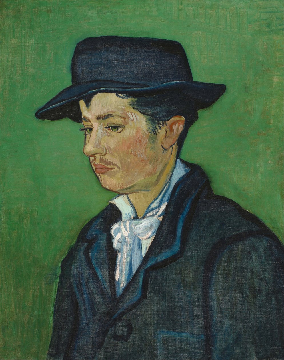 Portræt af Armand Roulin, 1888. af Vincent van Gogh