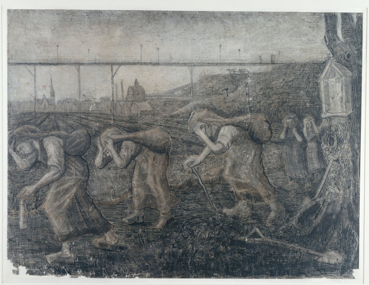 Bærerne af byrden, 1881. af Vincent van Gogh
