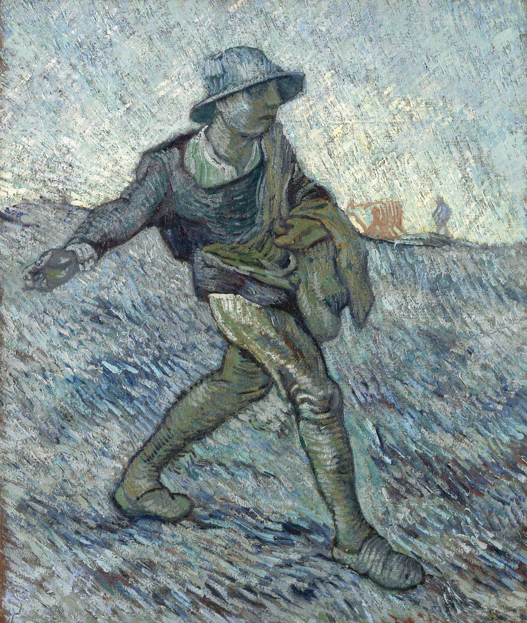 Såmanden efter Hirse, 1890. af Vincent van Gogh