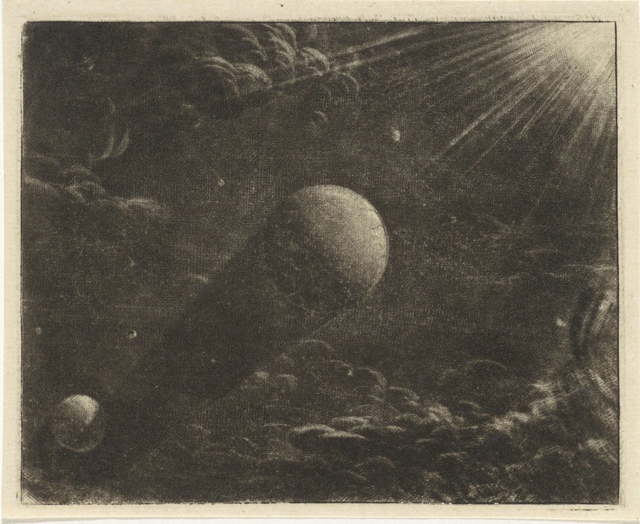Måneformørkelse af Vincent Laurensz. van der Vinne (II)