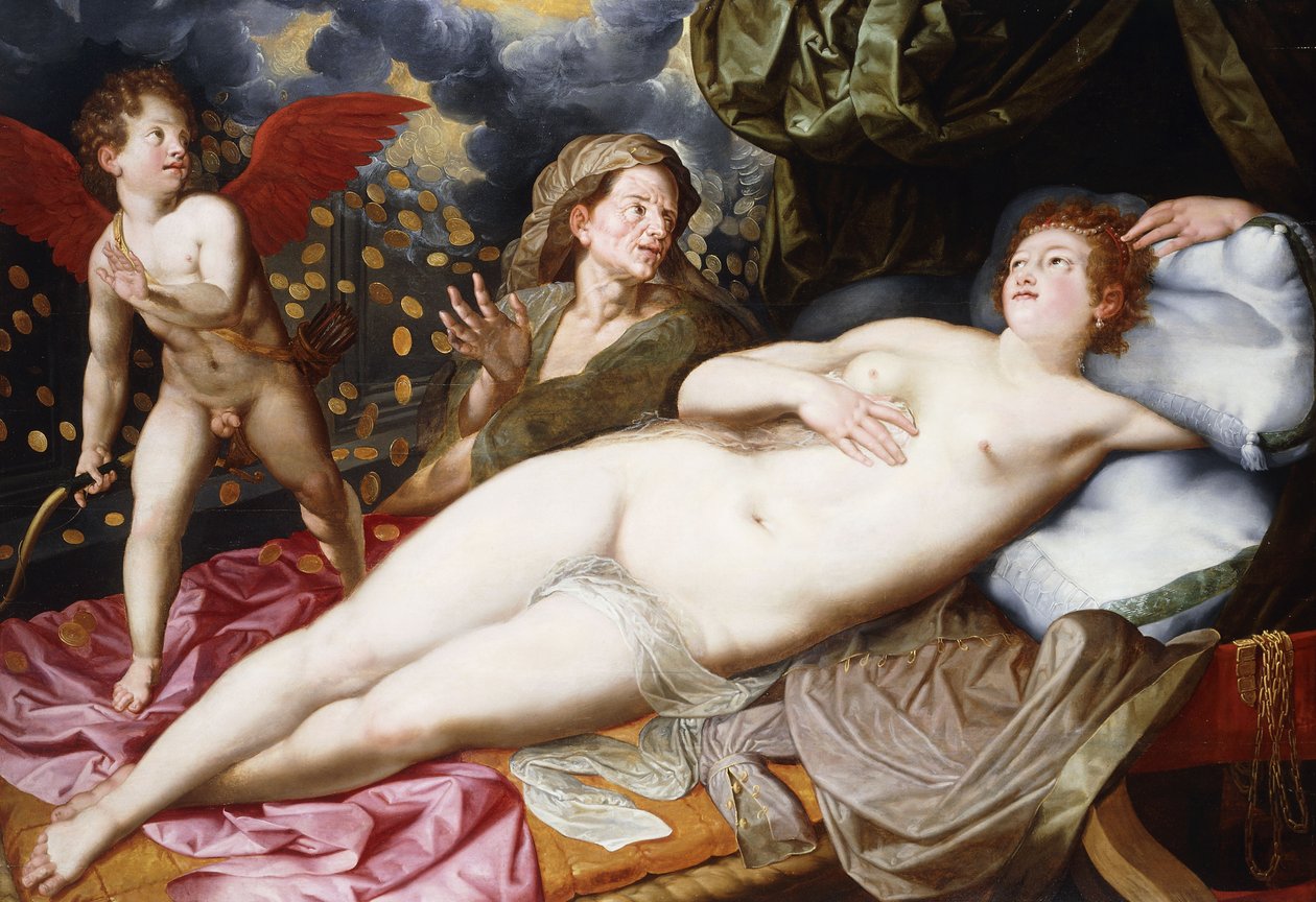Danae, af Vincent Sellaer