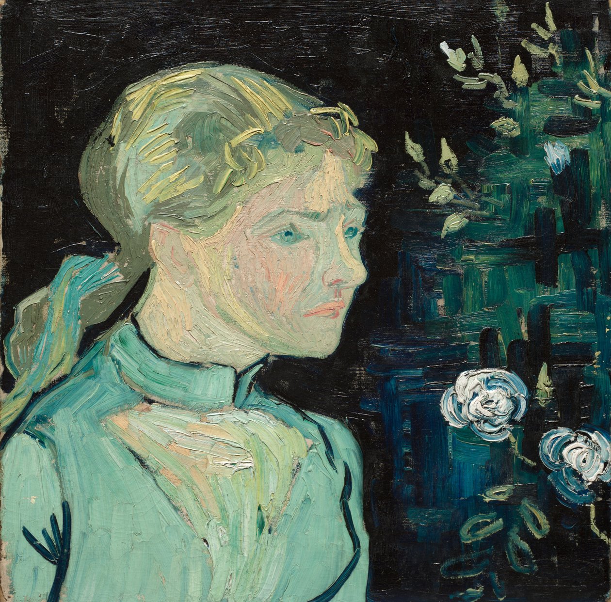 Adeline Ravoux, 1890 af Vincent van Gogh