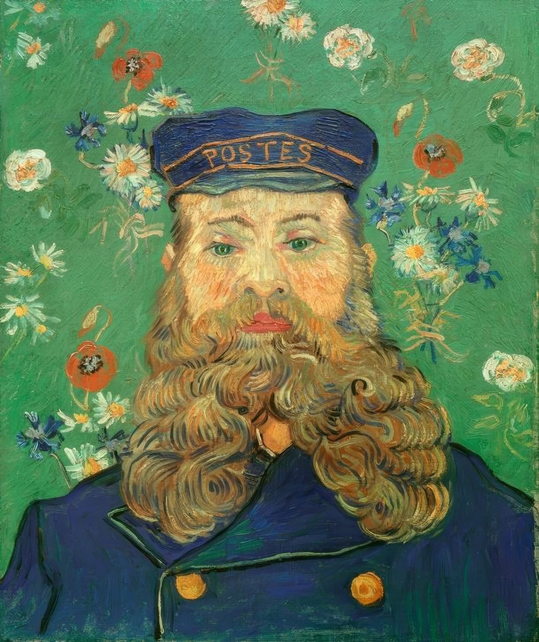 Portræt af Joseph Roulin af Vincent van Gogh