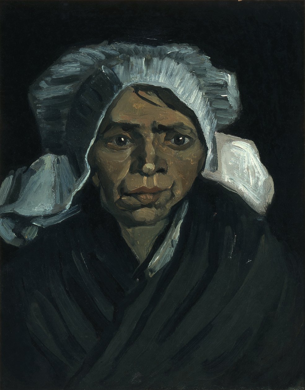 Hoved af en bondekvinde af Vincent van Gogh