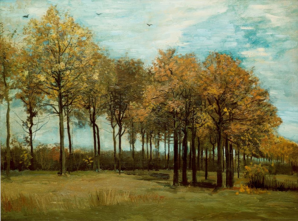 Efterårets landskab af Vincent van Gogh