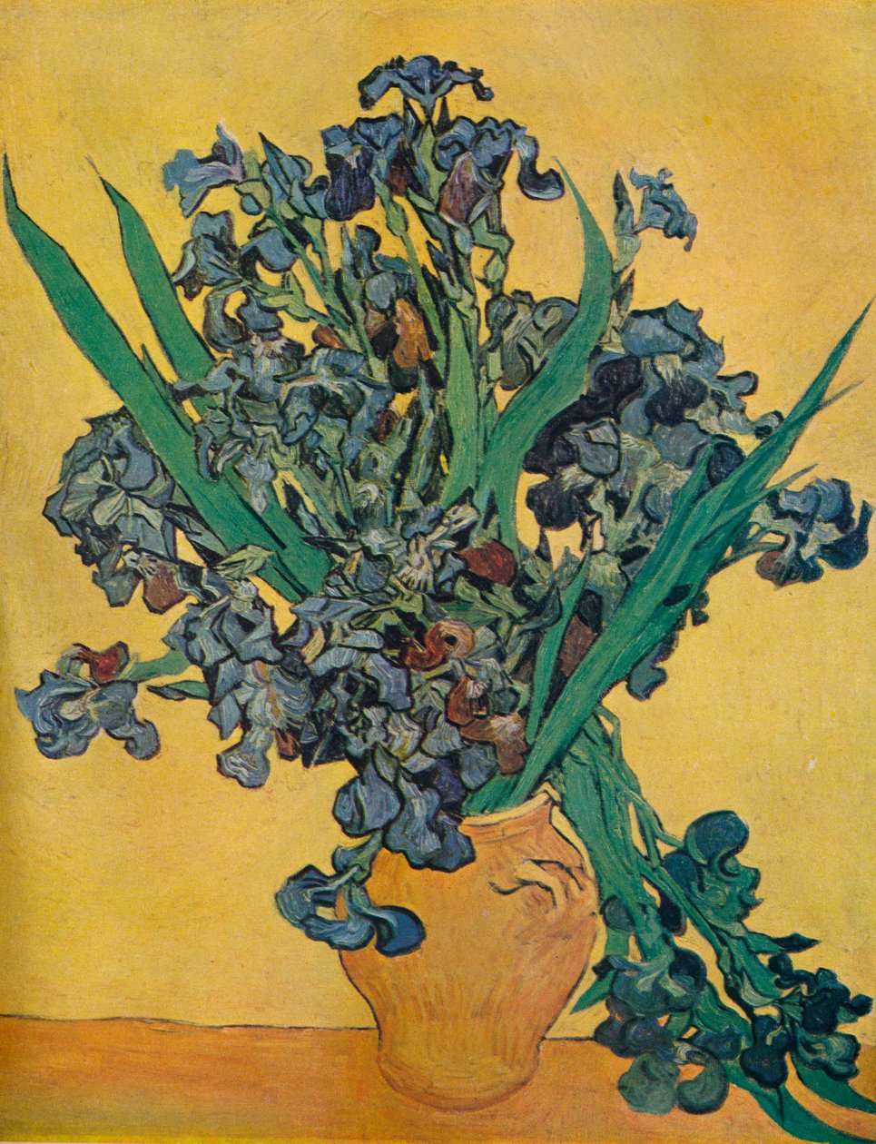 Stilleben: Iriser, 1890 af Vincent van Gogh