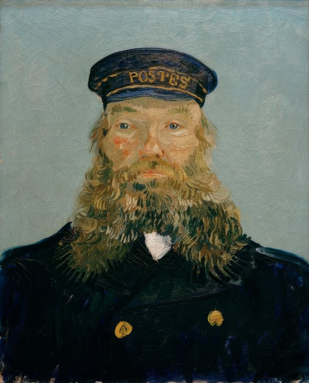 Portræt af Joseph Roulin af Vincent van Gogh