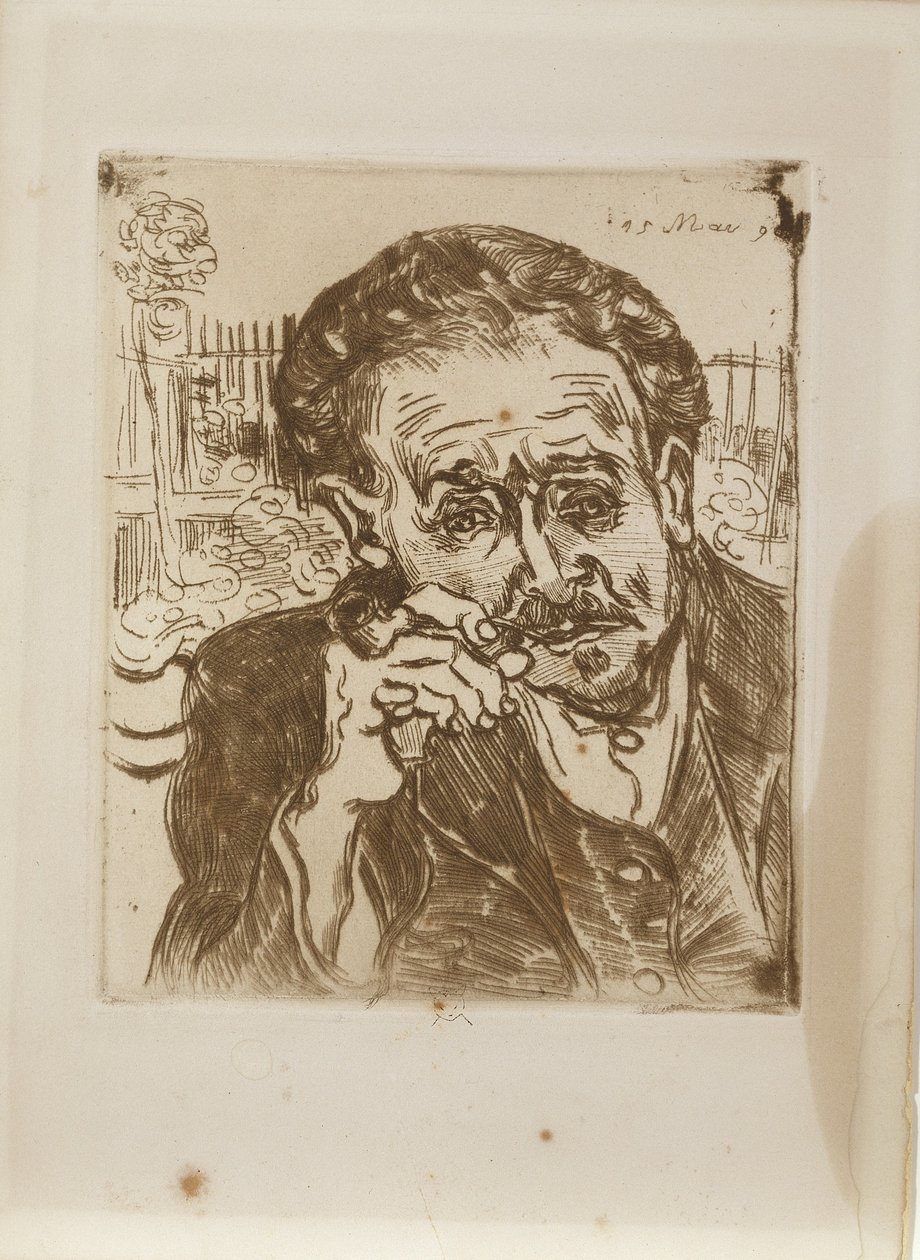 Portræt af doktor Gachet af Vincent van Gogh
