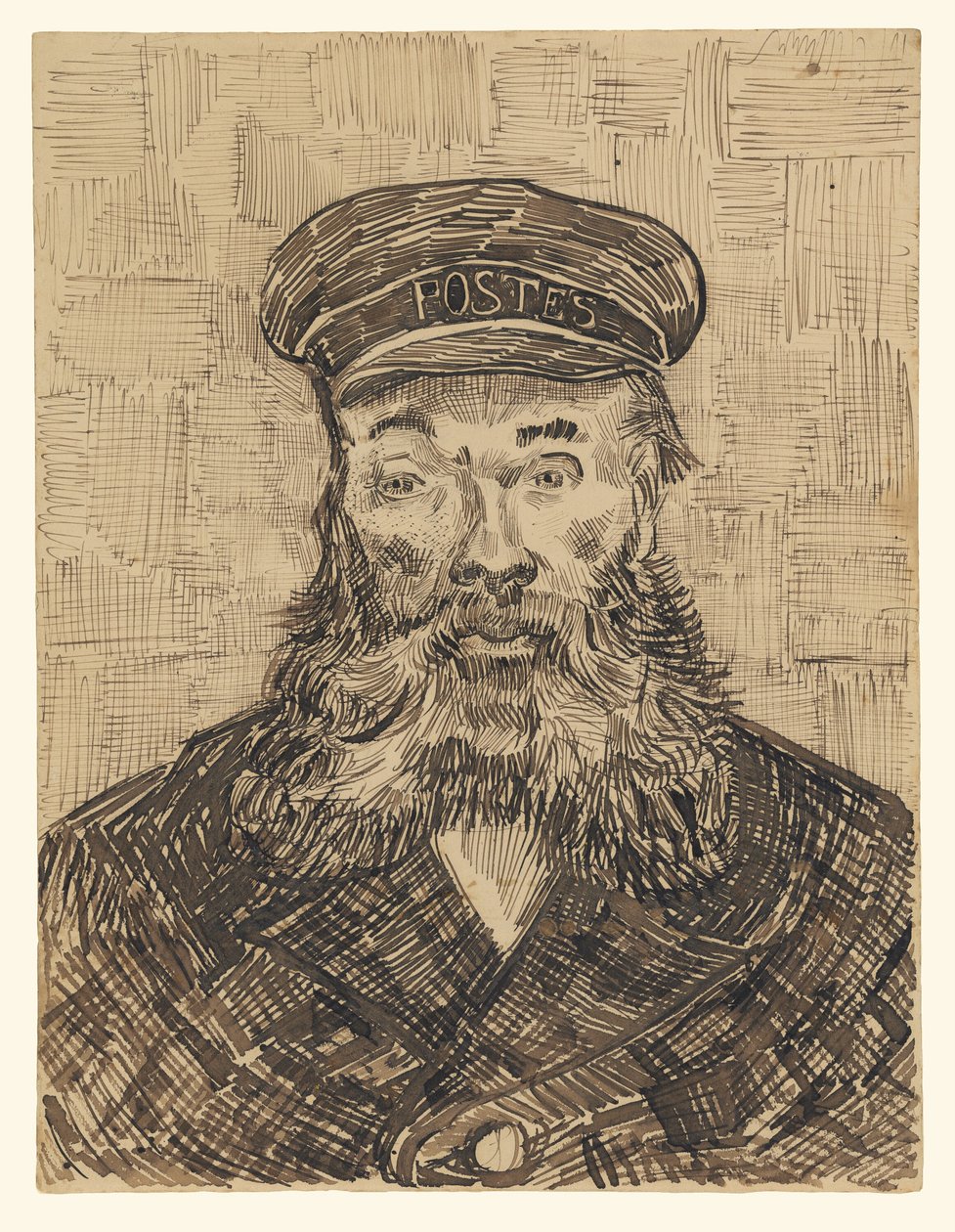 Portræt af Joseph Roulin af Vincent van Gogh