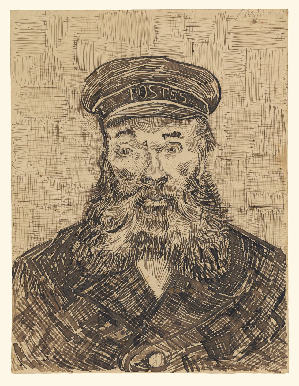 Portræt af Joseph Roulin af Vincent van Gogh