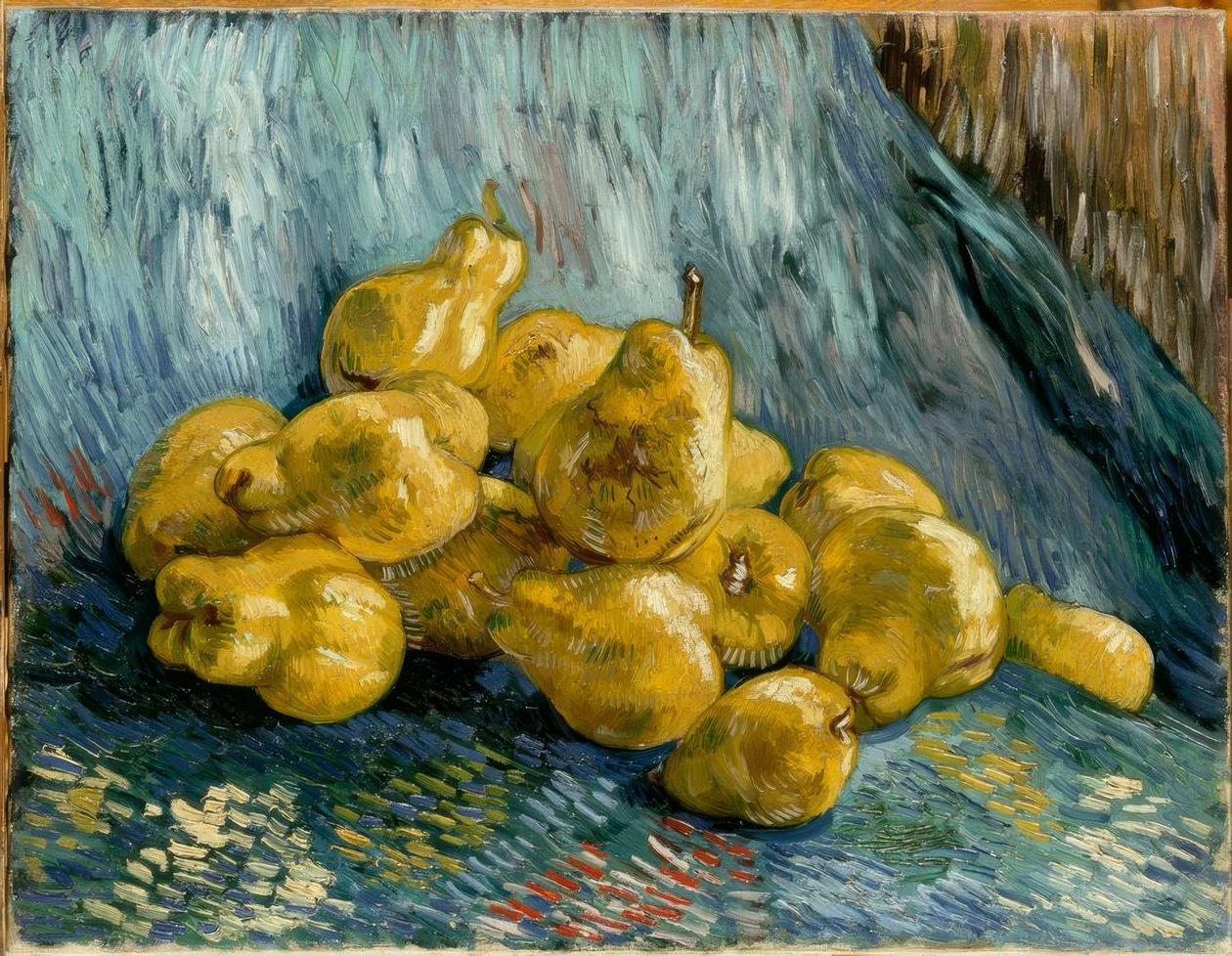 Quittenstilleben af Vincent van Gogh